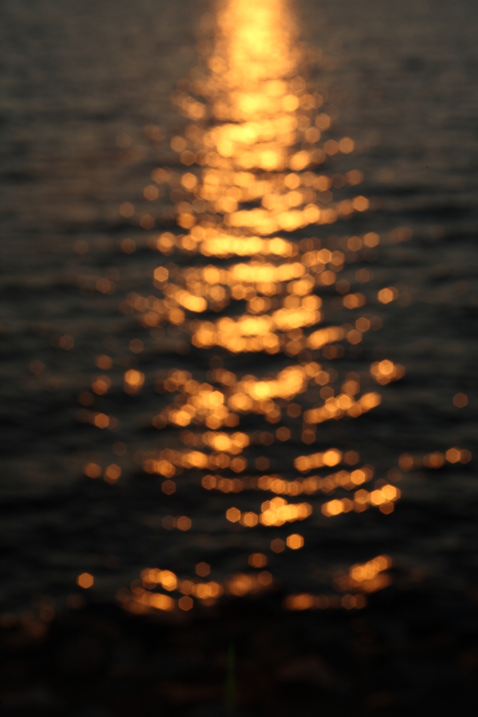 sunset on Lake Murray